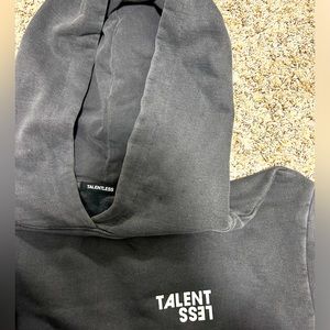 Charcoal Gray Talentless Hoodie